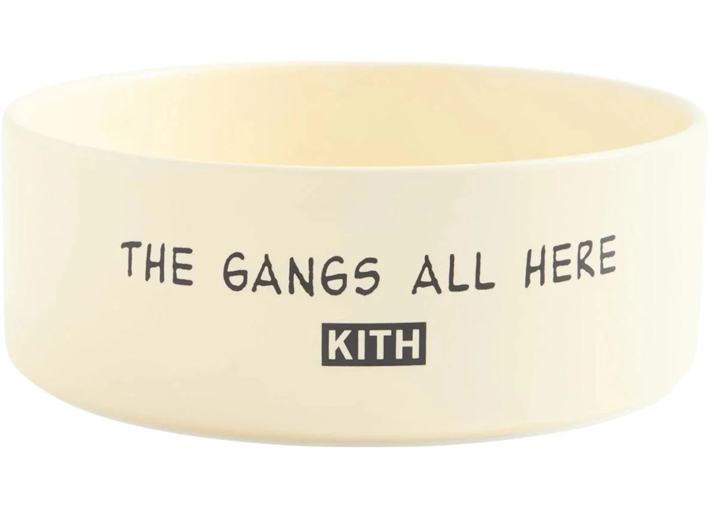 Kith x Peanuts Snoopy Dog Bowl-Sandrift