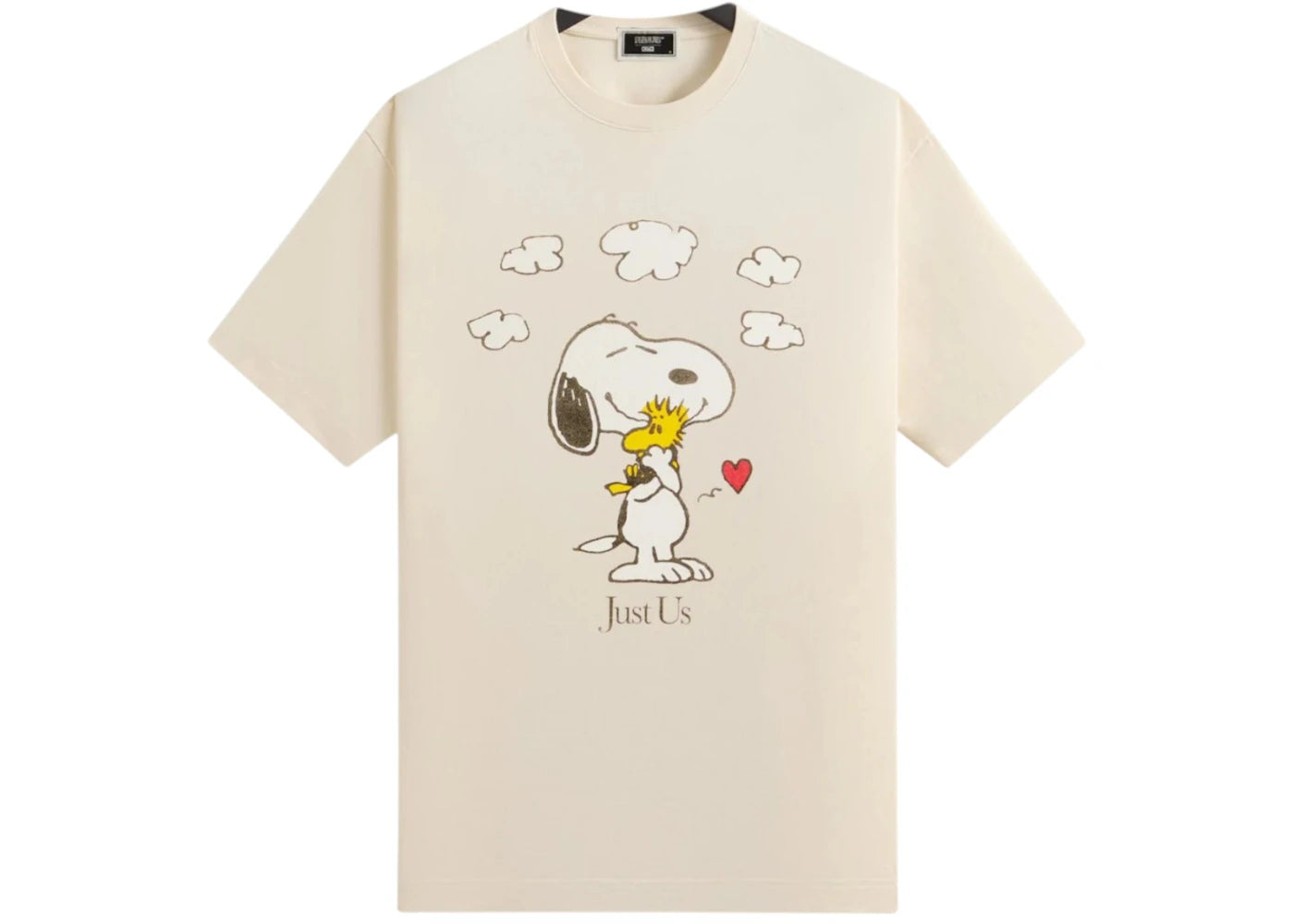 Kith x Peanuts Snoopy Just Us Tee-Sandrift