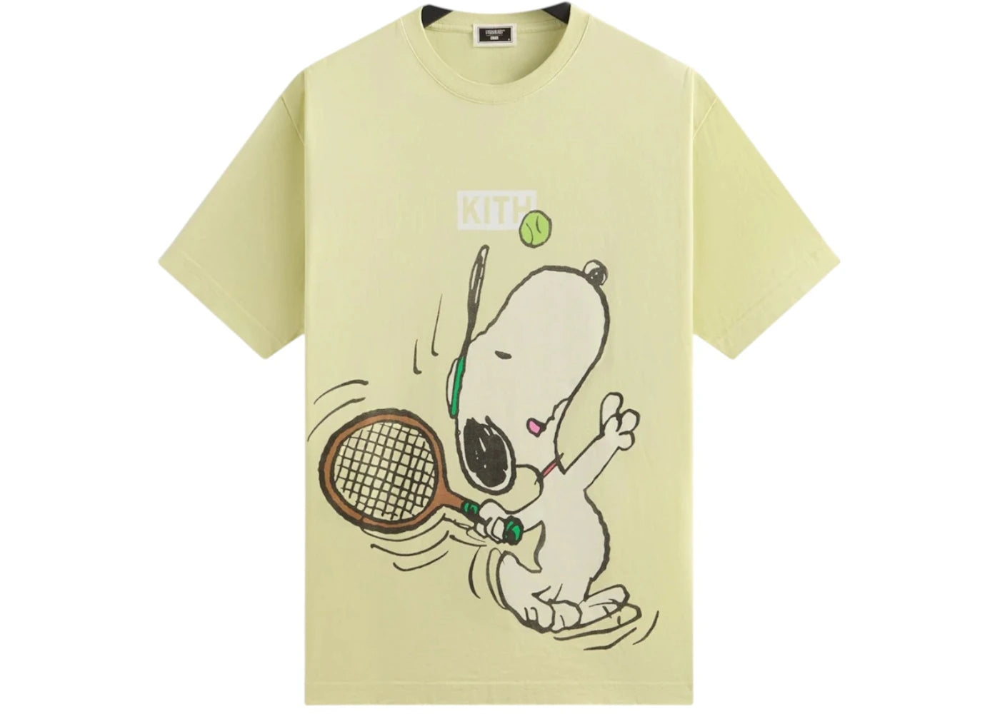 Kith x Peanuts Tennis Vintage Tee-Cucumber