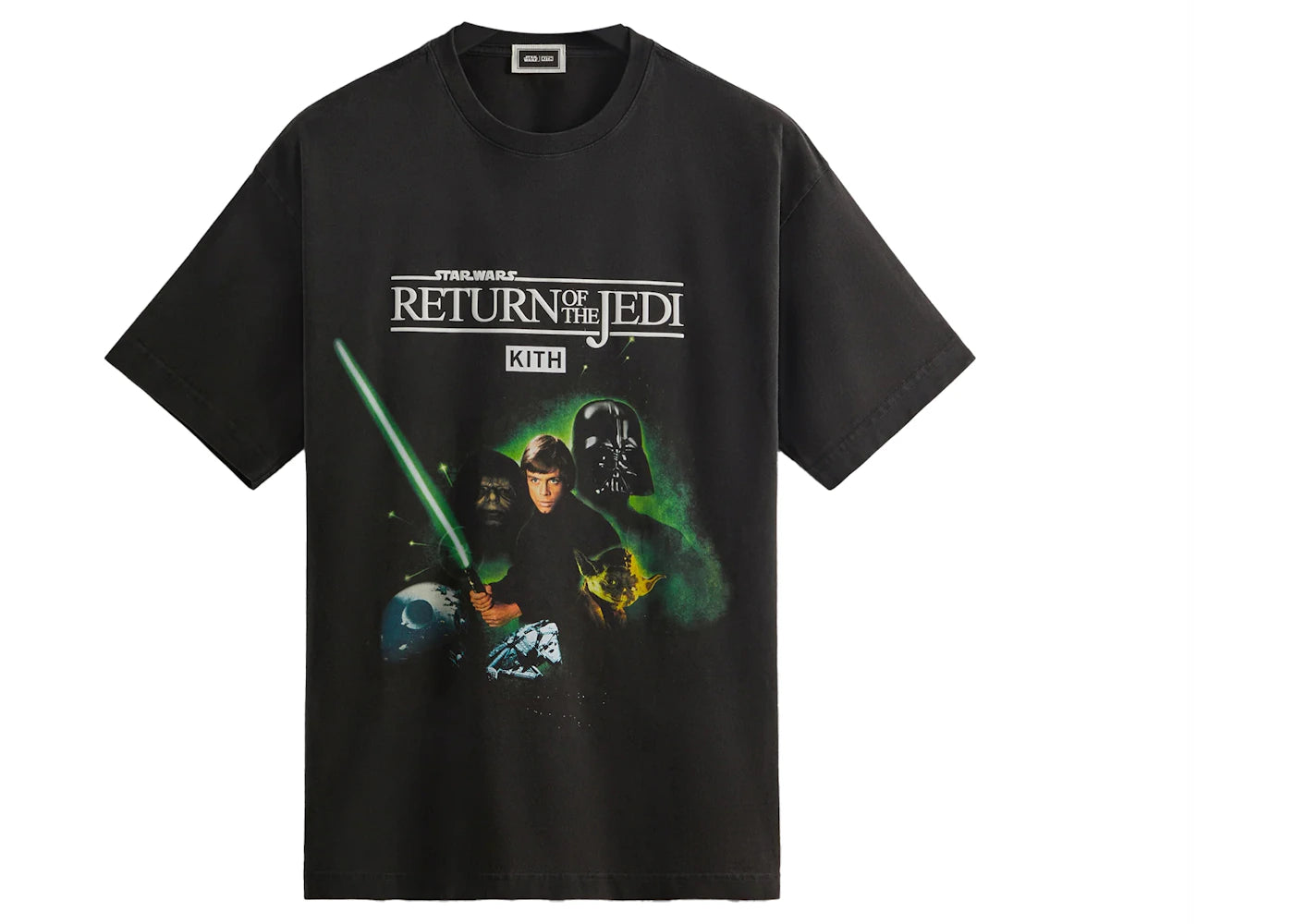 Kith x STAR WARS Luke Poster Vintage Tee-Black