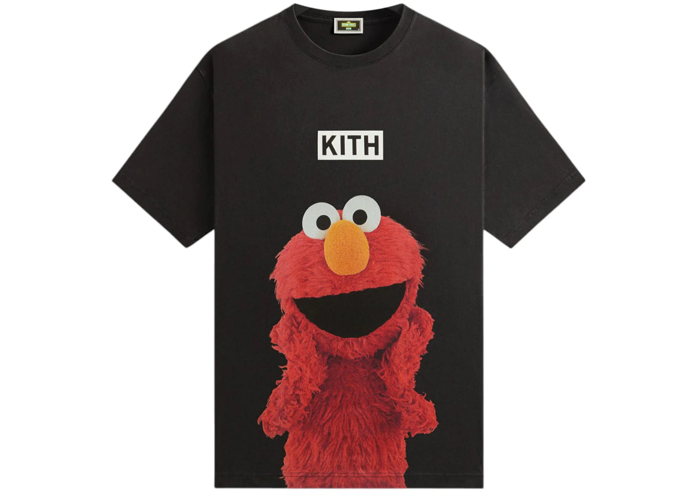 Kith x Sesame Street Elmo Tee-Black