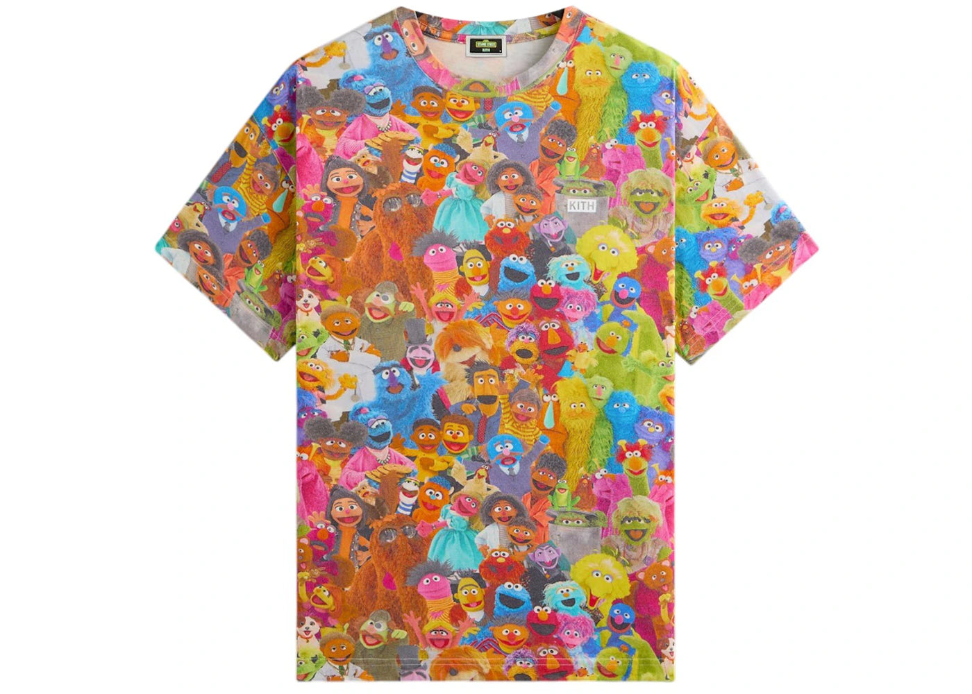 Kith x Sesame Street Family Tee-Multi