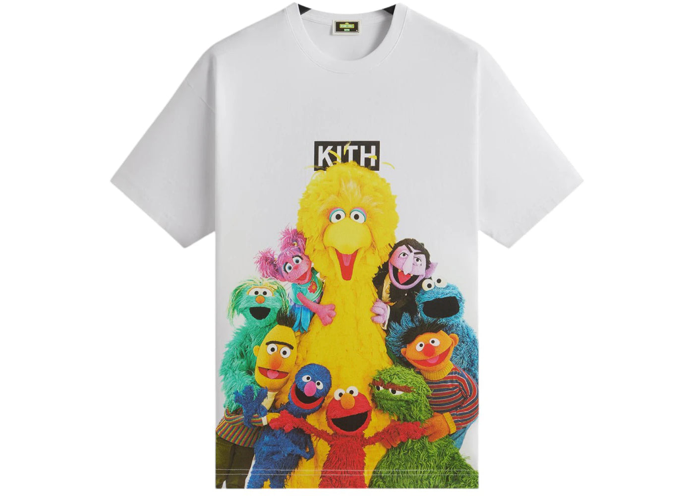 Kith x Sesame Street Group Hug Tee-White