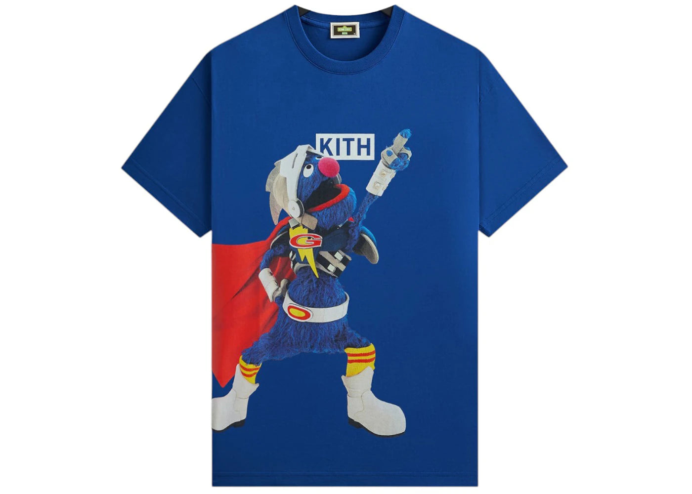 Kith x Sesame Street Super Grover Tee-Current