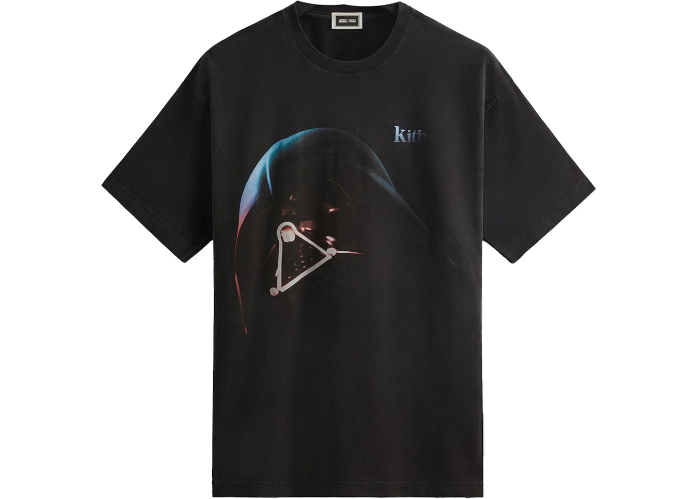 Kith x STAR WARS Darth Vader Helmet Vintage Tee-Black PH