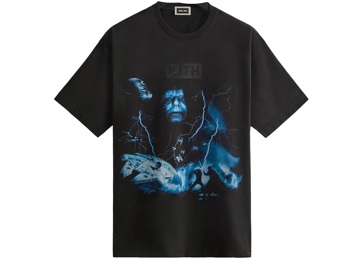 Kith x STAR WARS Emperor Vintage Tee-Black PH