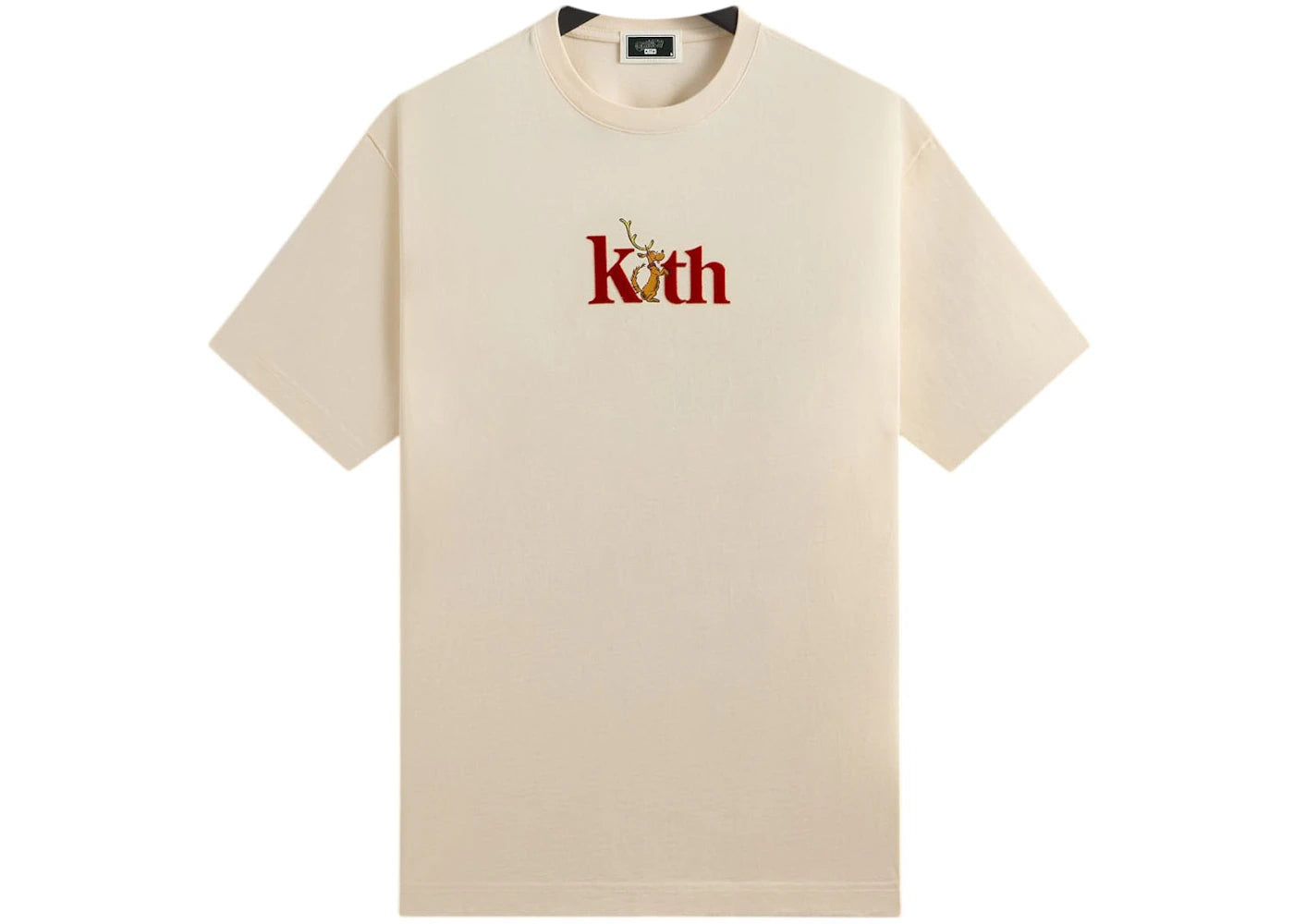 Kith x The Grinch Max Serif Tee-Sandrift
