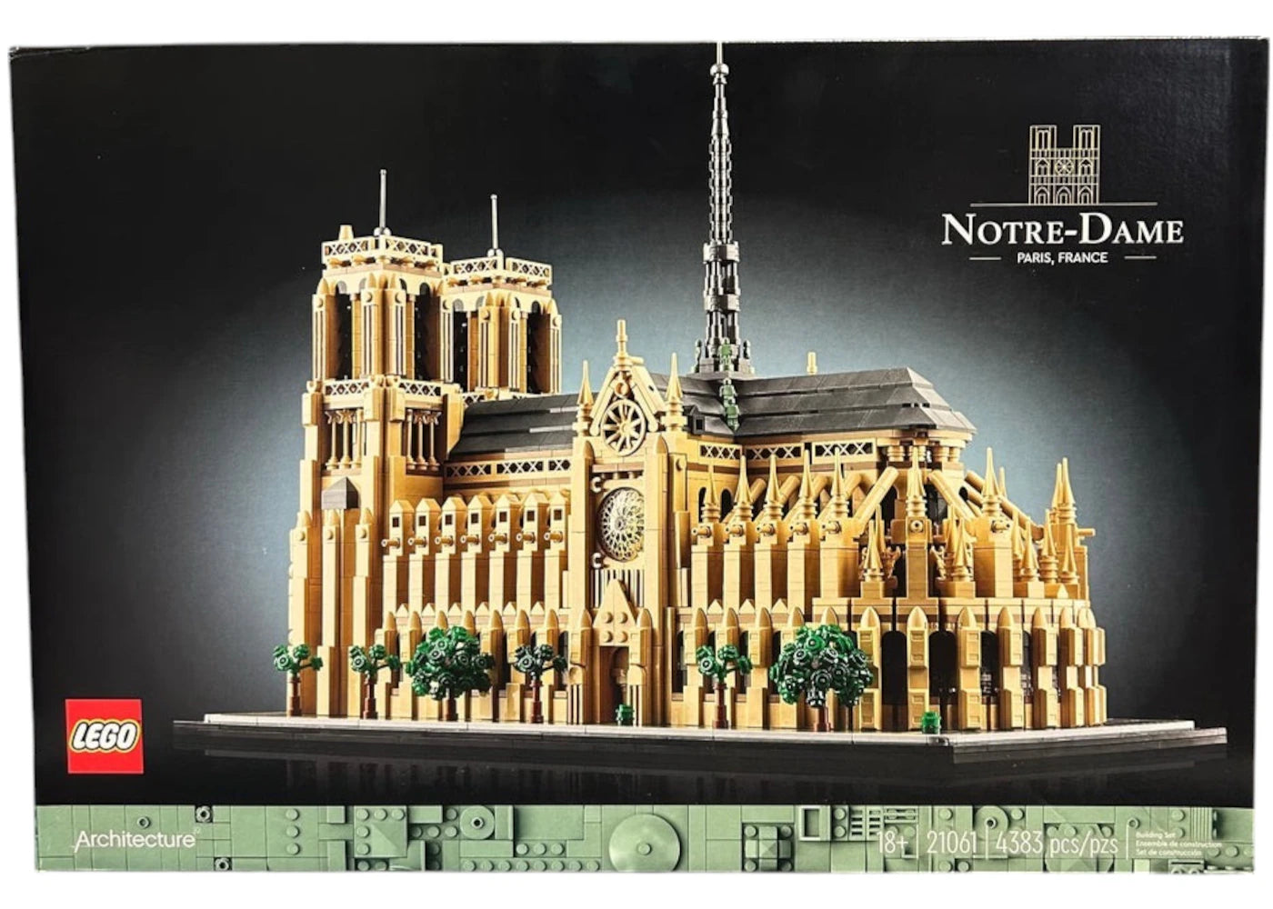 LEGO Architecture Notre Dame de Paris Set 21061-