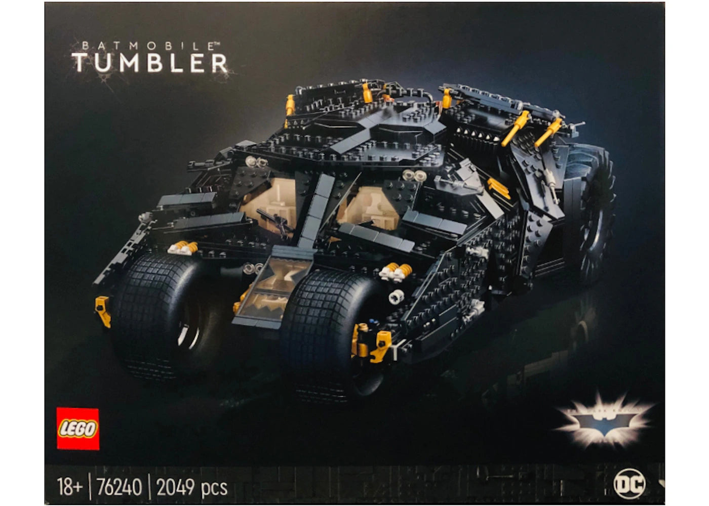LEGO Batman Batmobile Tumbler Set 76240-Black