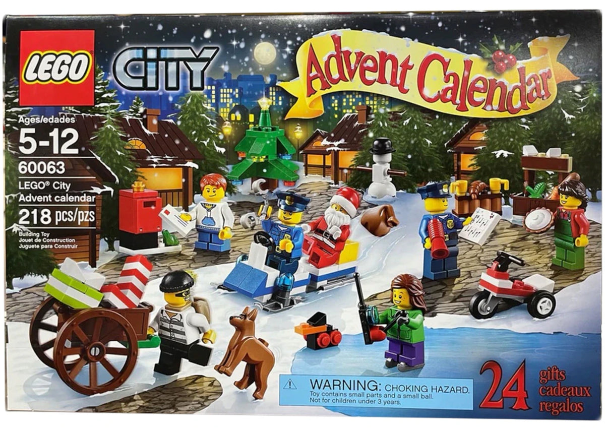 LEGO City Advent Calendar Set 60063 - main view