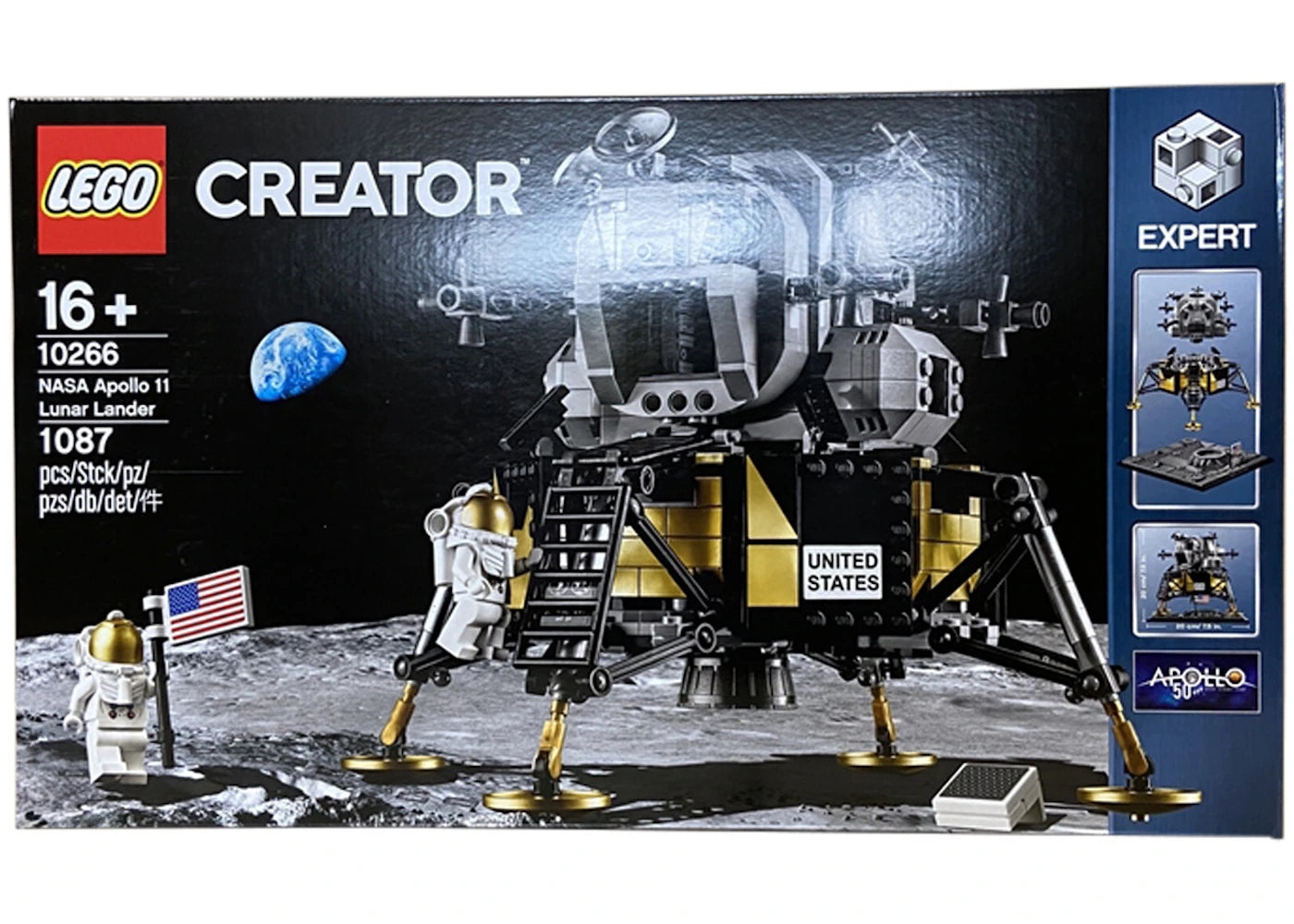 LEGO Creator NASA Apollo 11 Lunar Lander Set 10266-