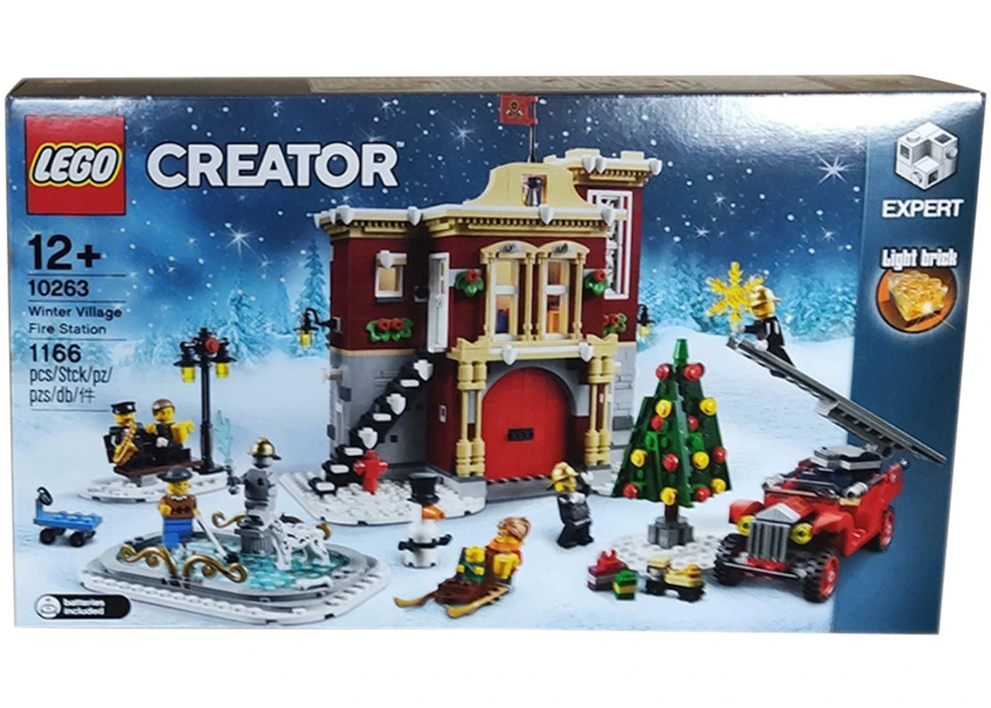 LEGO Creator Winter Village Fire Station Set 10263 - main view