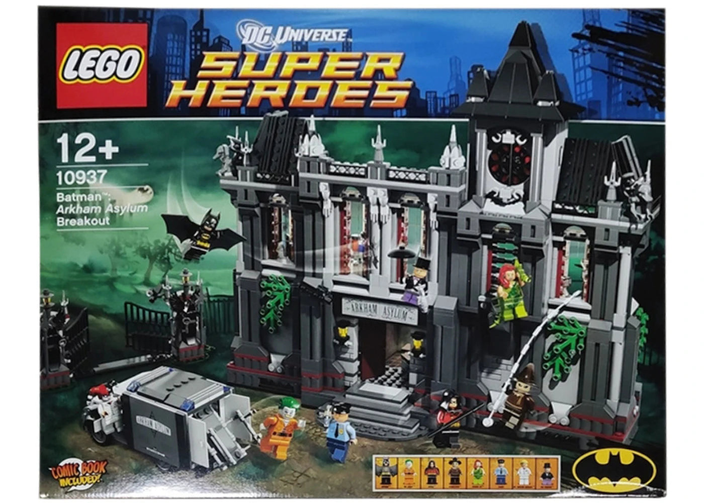LEGO DC Comics Super Heroes Batman: Arkham Asylum Breakout Set 10937-