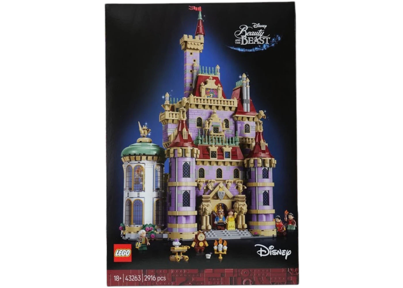 LEGO Disney Beauty and the Beast Castle Set 43263-