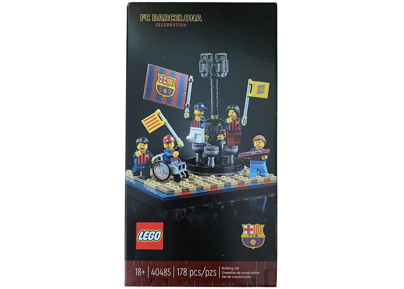 Ensemble LEGO FC Barcelone Célébration 40485-