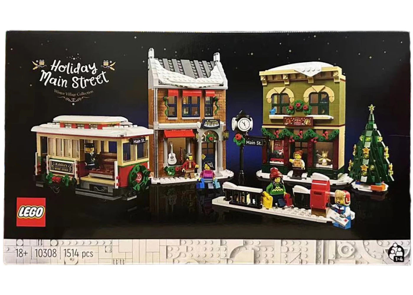 LEGO Winter Village Holiday Main Street Set 10308 - main view