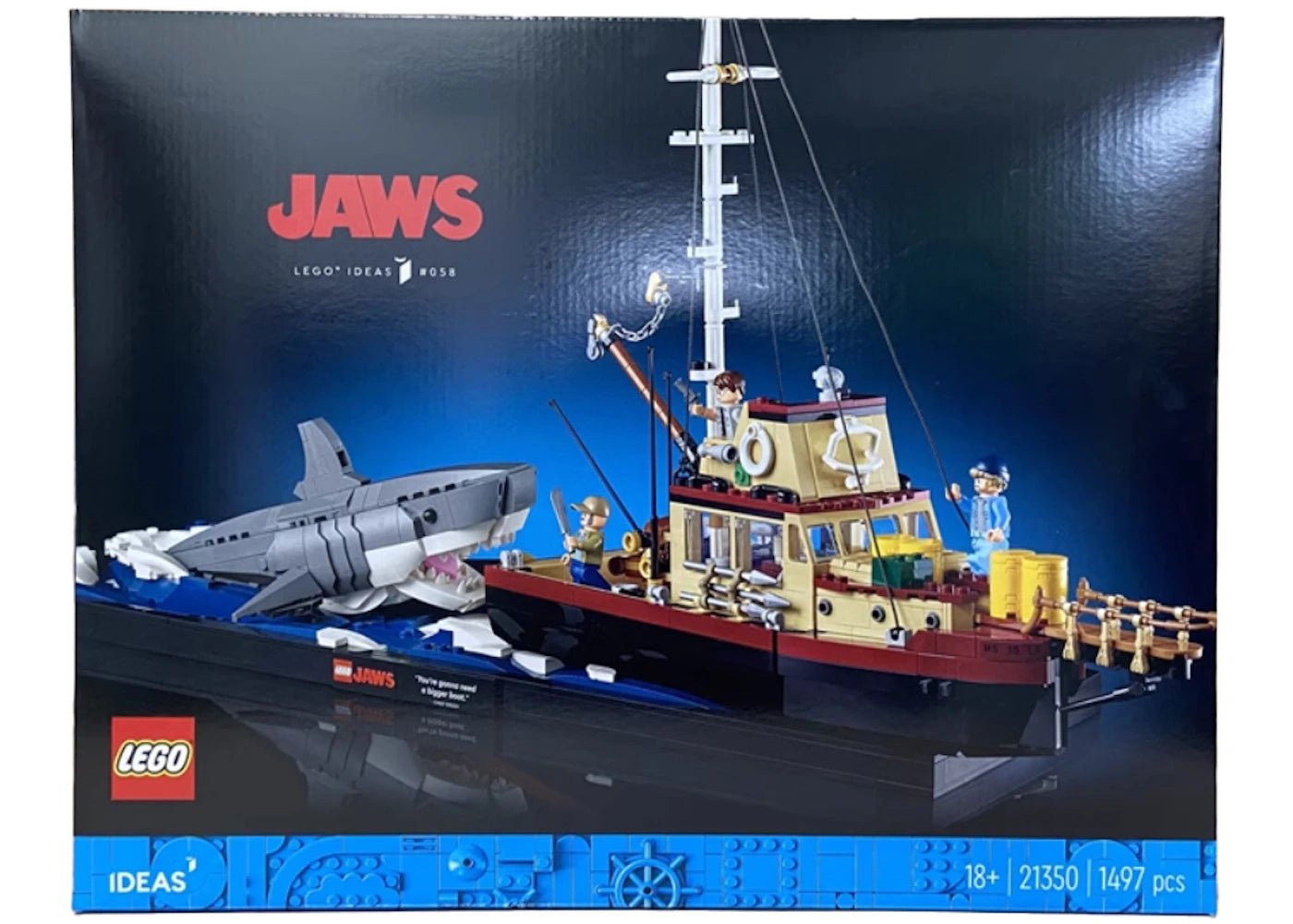 LEGO IDEAS Les Dents de la Mer - Ensemble 21350