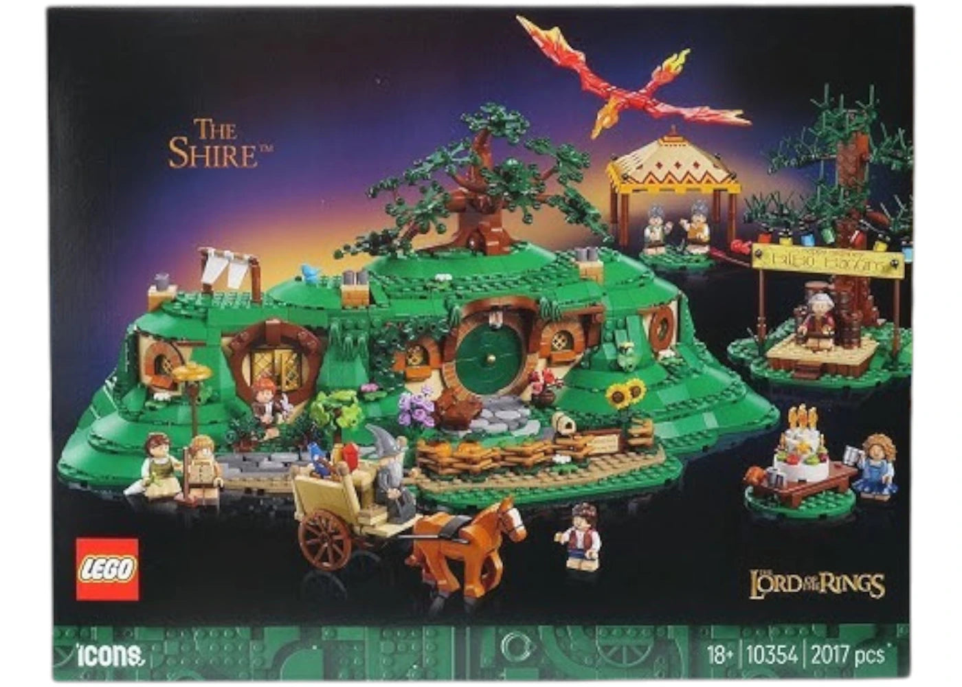LEGO Icons Lord of the Rings The Shire Set 10354-