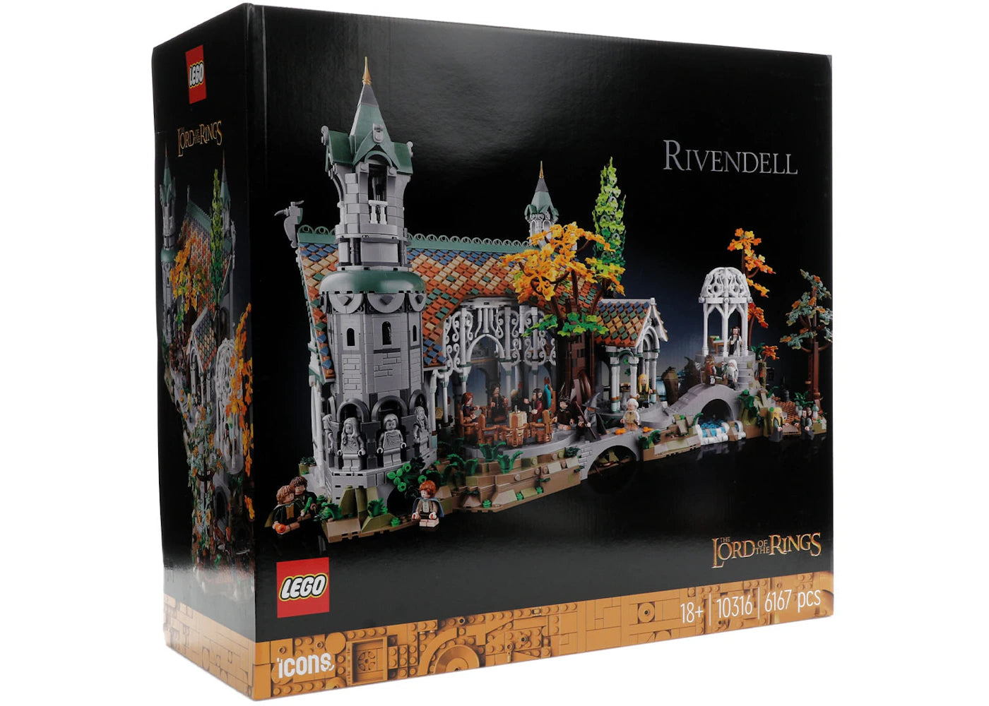 LEGO Icons The Lord of the Rings Rivendell Set 10316-