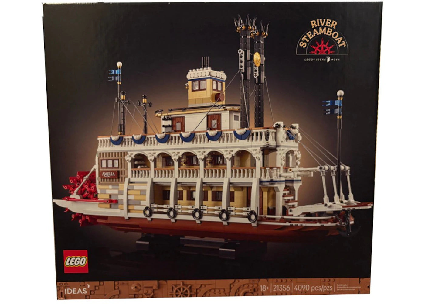 LEGO Ideas River Steamboat Set 21356-