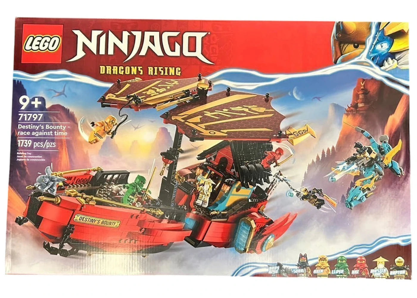 LEGO Ninjago Destiny's Bounty Race Against Time Set 71797-
