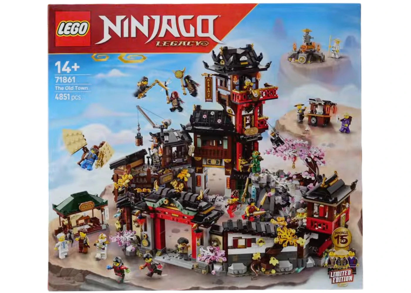 LEGO Ninjago The Old Town 15th Anniversary Set 71861