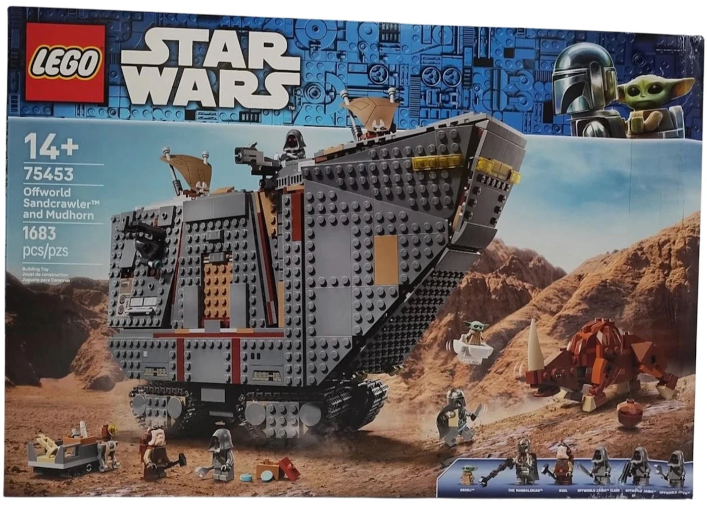 LEGO Offworld Sandcrawler and Mudhorn Set #75453