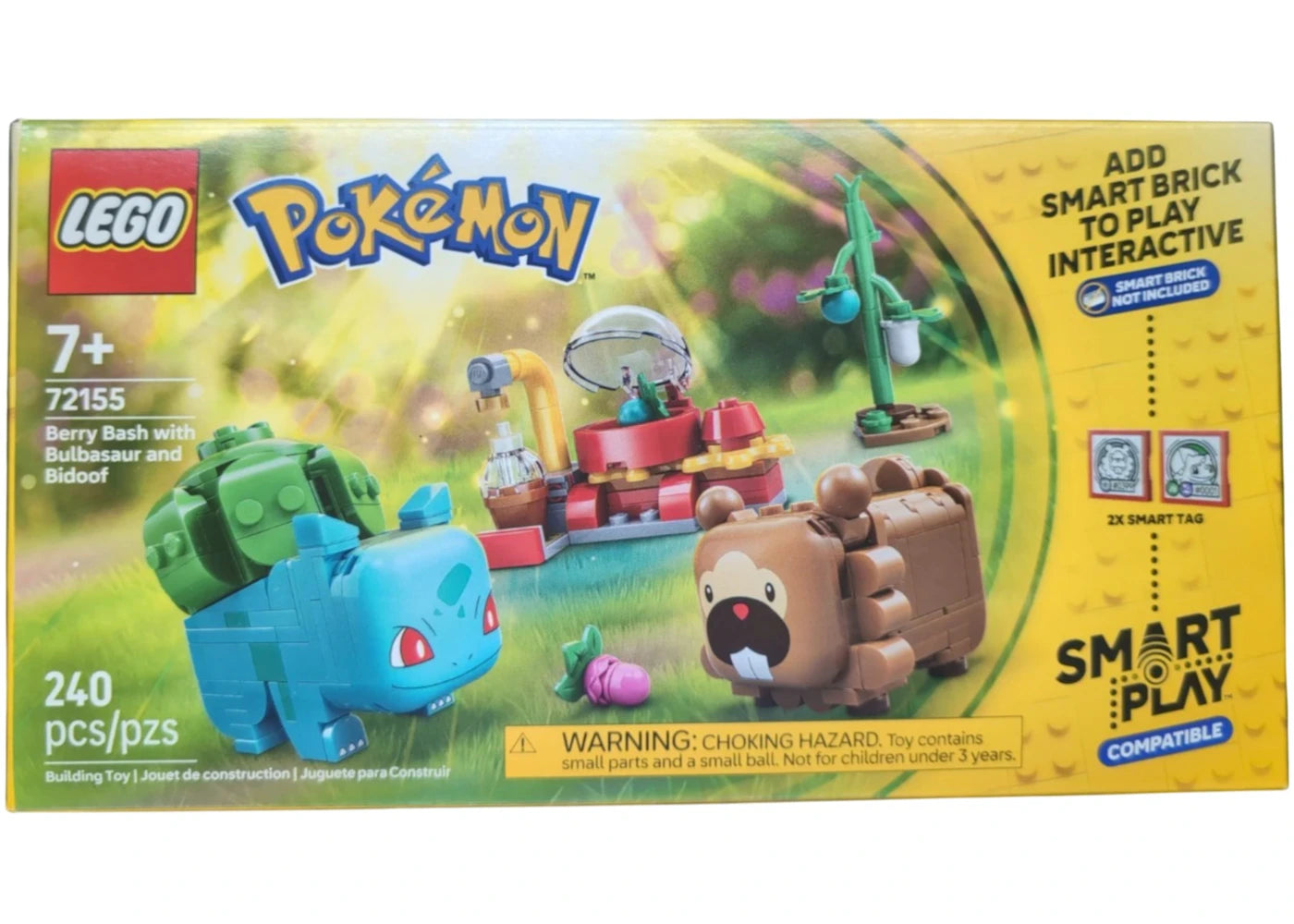 LEGO Pokemon: SMART Play: Berry Bash with Bulbasaur and Bidoof Set #72155 - main view