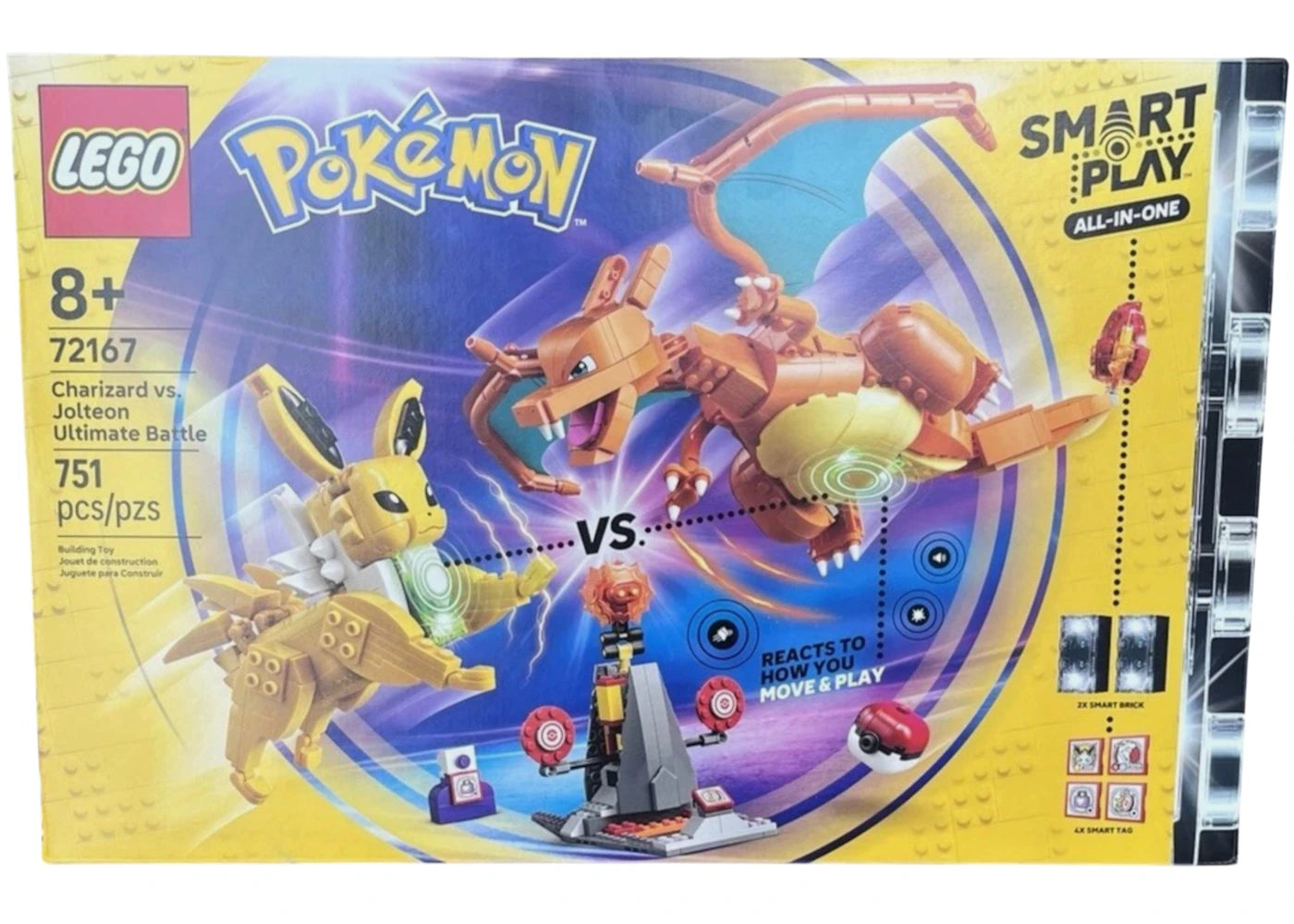 LEGO Pokemon: SMART Play: Charizard vs. Jolteon Ultimate Battle Set #72167 - main view