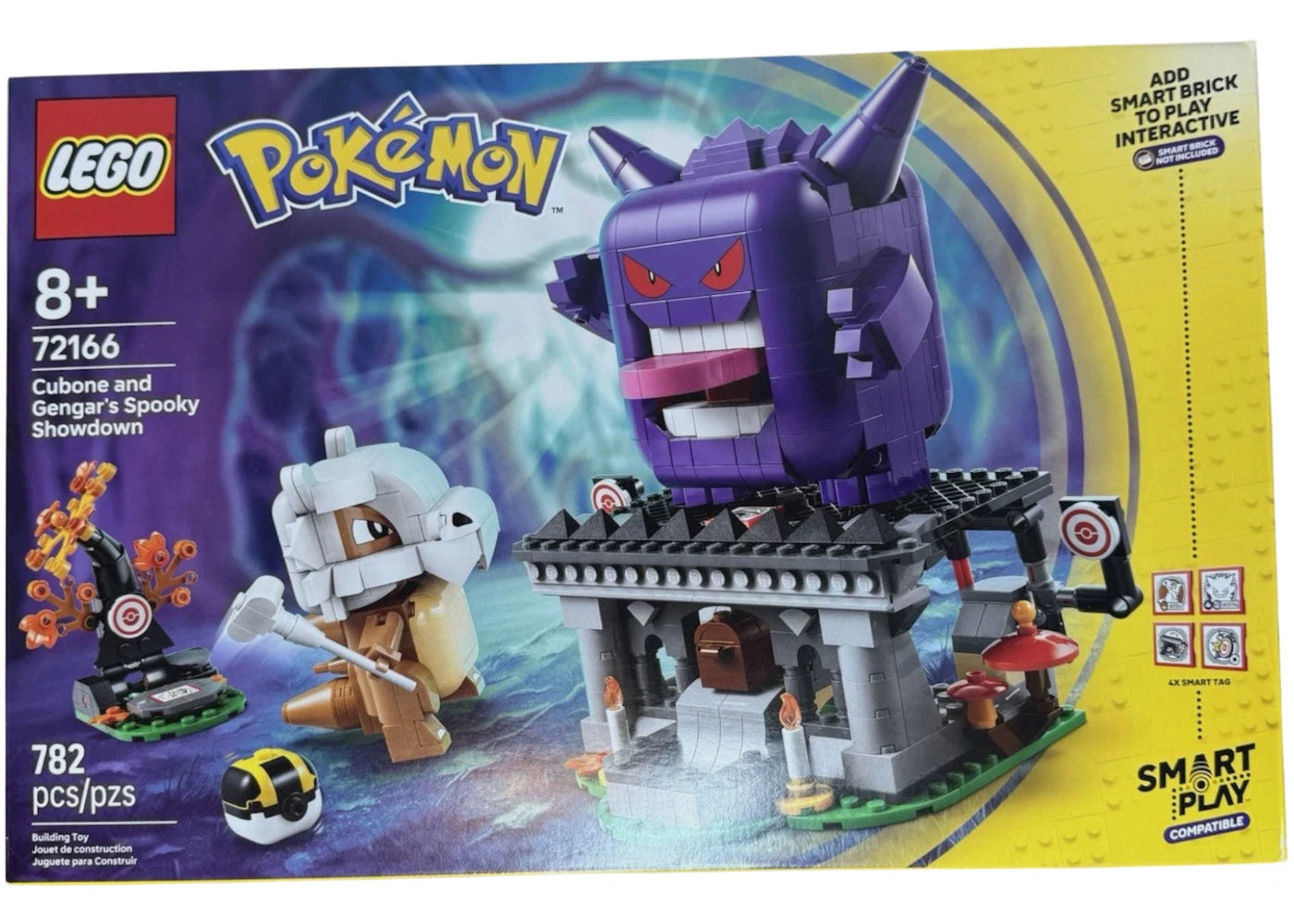 LEGO Pokemon: SMART Play: Cubone and Gengar's Spooky Showdown Set #72166 - main view