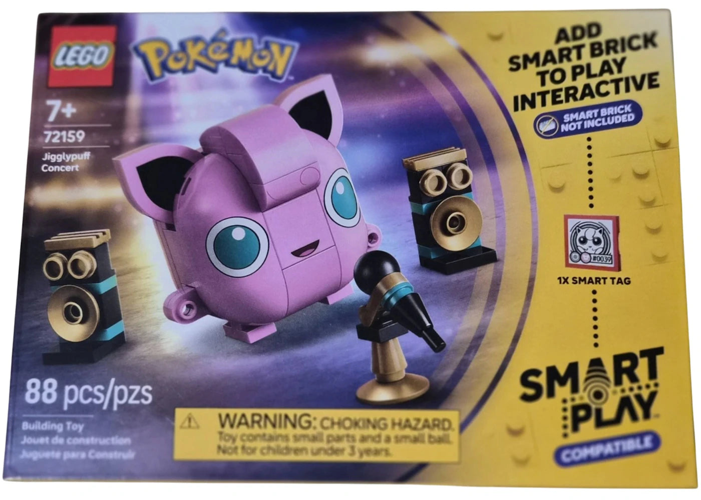 LEGO Pokemon: SMART Play: Jigglypuff Concert Set #72159 - main view