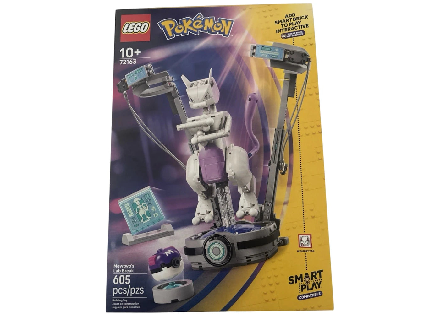 LEGO Pokemon: SMART Play: Mewtwo's Lab Break Set #72163 - main view
