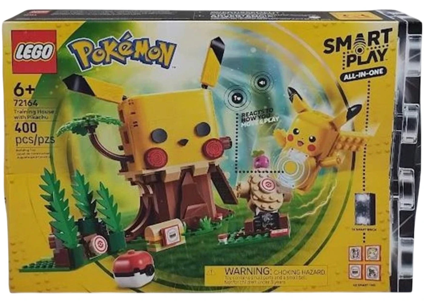 LEGO Pokemon: SMART Play: Training House with Pikachu Set #72164 - main view