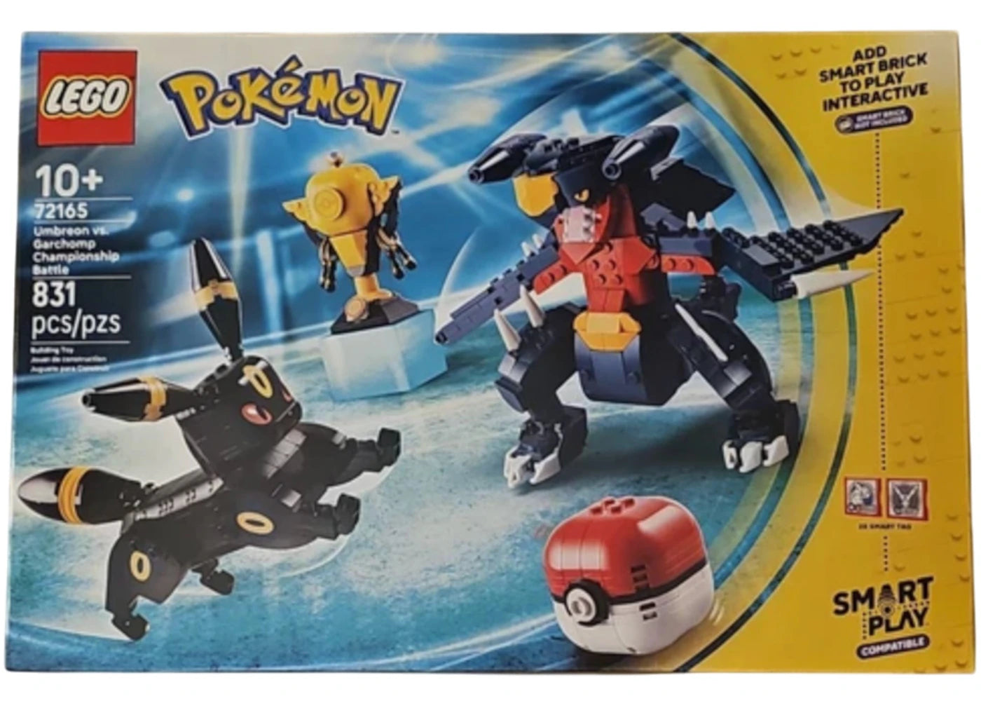 LEGO Pokemon: SMART Play: Umbreon vs. Garchomp Championship Battle Set #72165 - main view