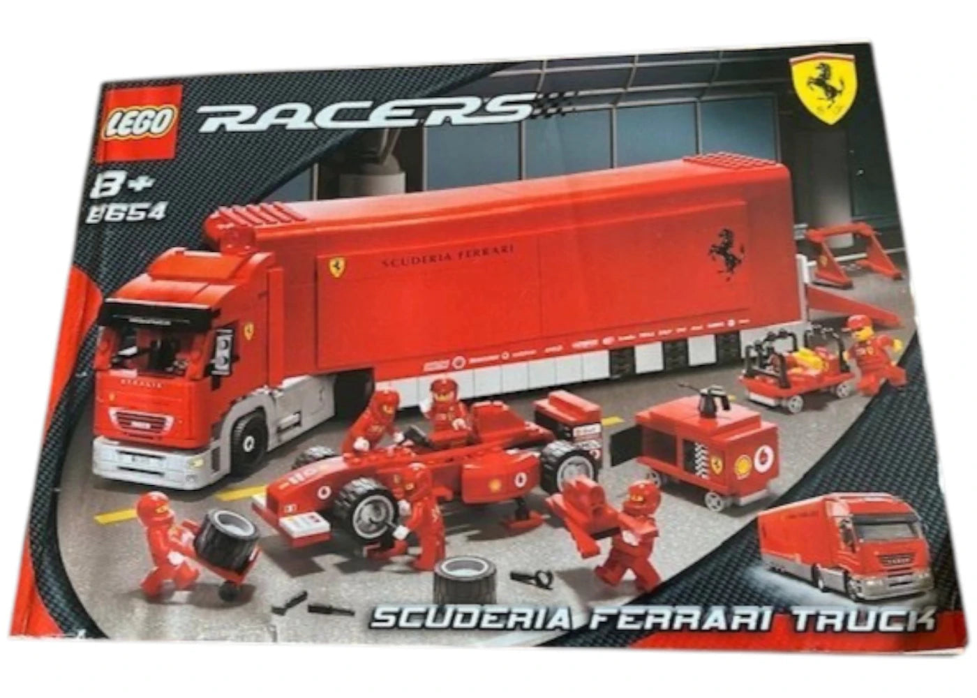 LEGO Racers Scuderia Ferrari Truck Set 8654