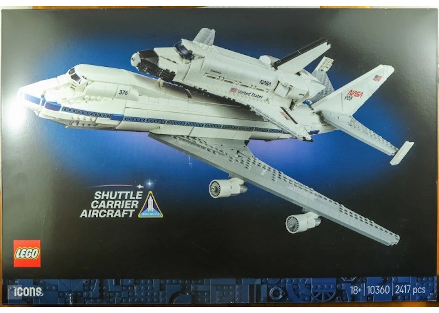 LEGO Space Shuttle Carrier Aircraft Set 10360-