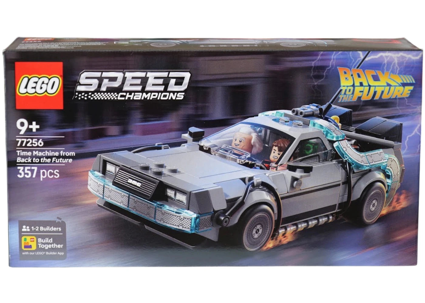 LEGO Speed Champions Back to the Future Time Machine from Back to the Future Set 77256