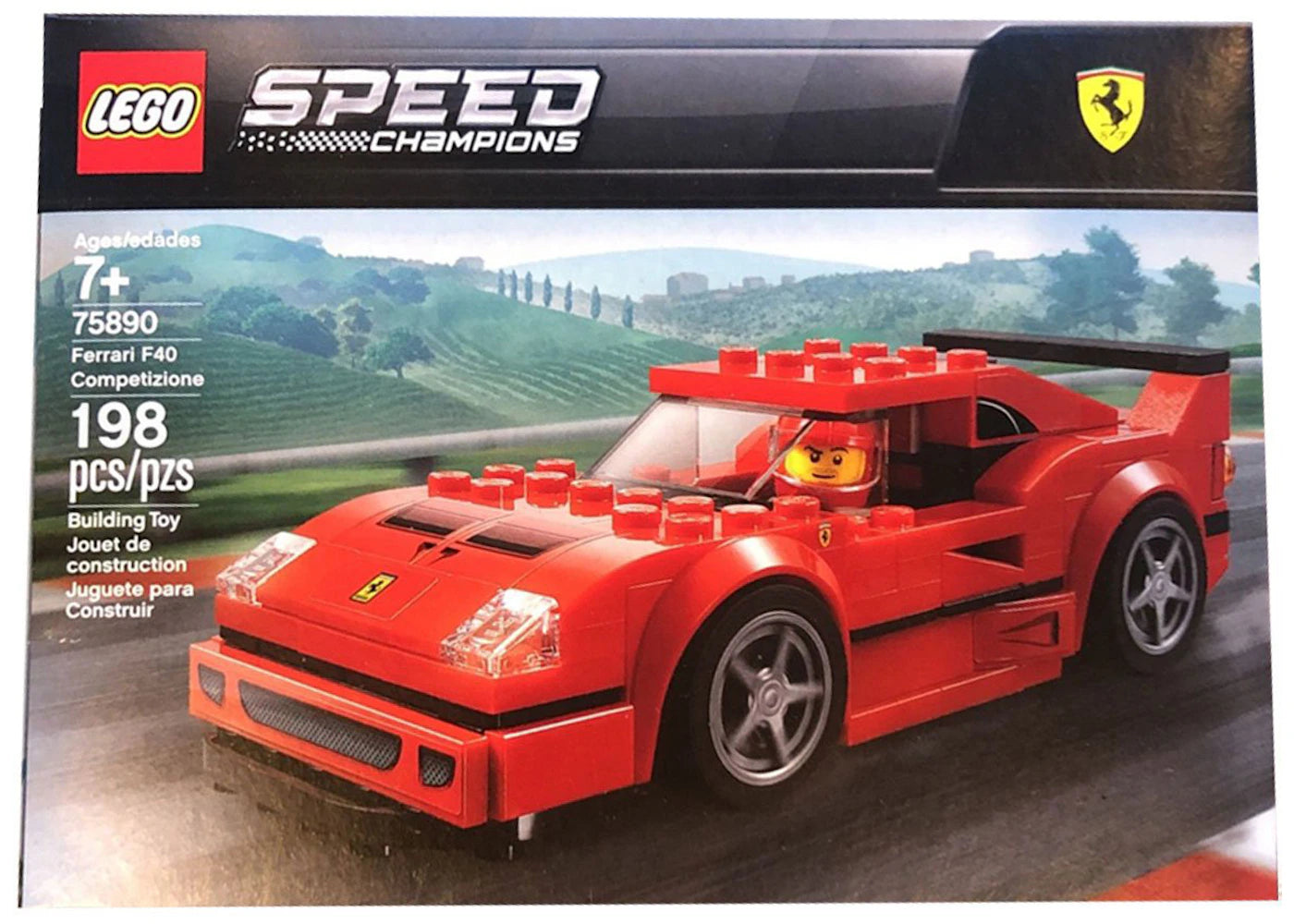 Ensemble de compétition LEGO Speed ​​​​Champions Ferrari F40 75890