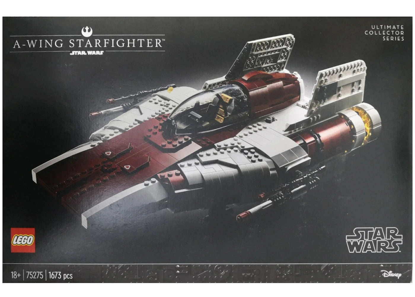 LEGO Star Wars Ultimate Collector Series A-Wing Starfighter Set 75275-