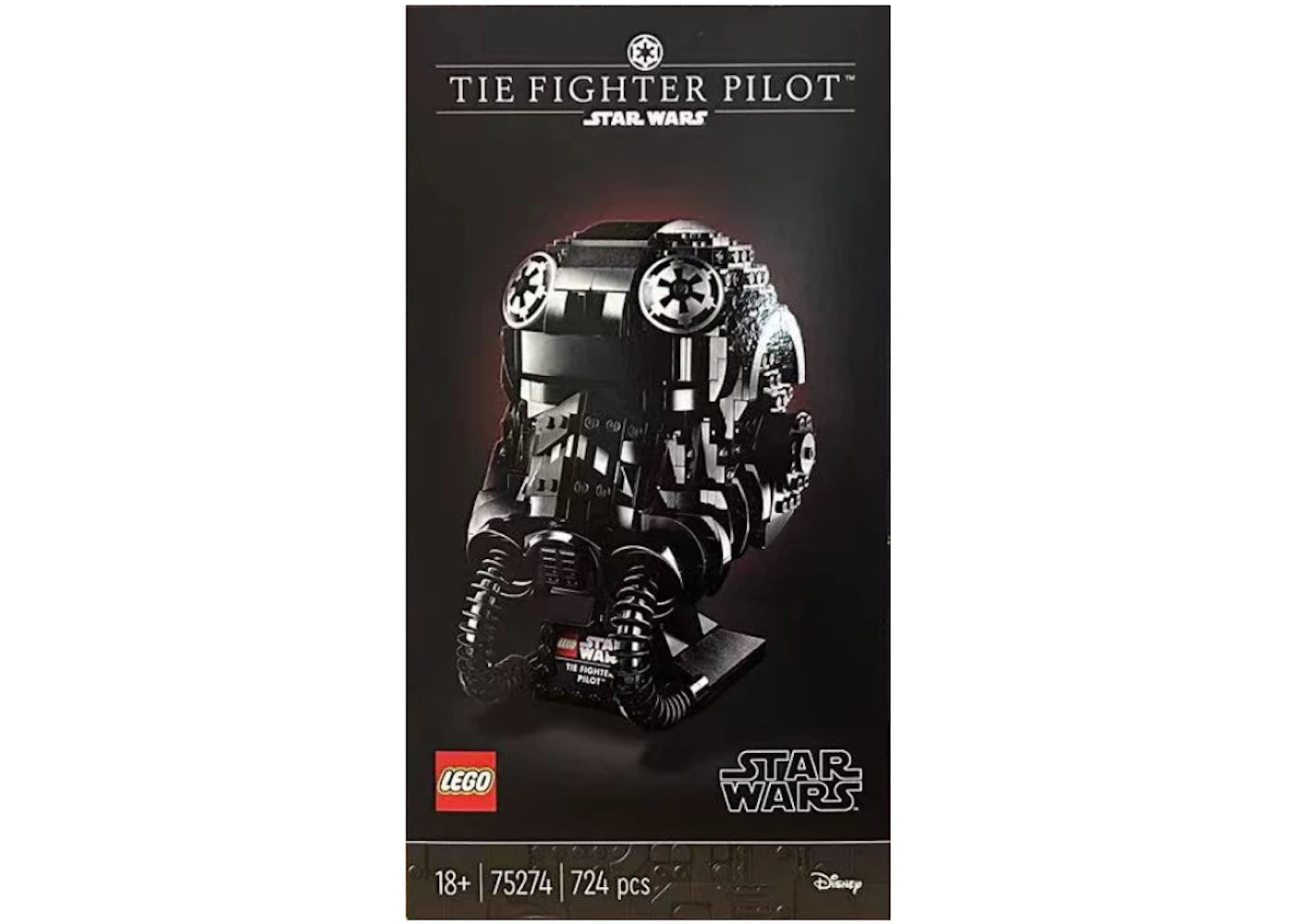 LEGO Star Wars TIE Fighter Pilot Helmet Set 75274-