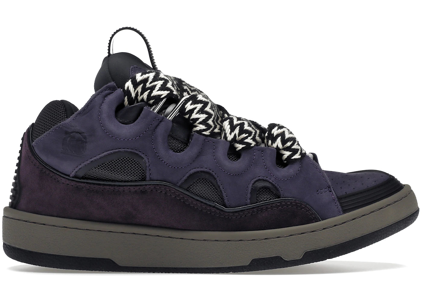 Lanvin Curb Sneaker-Purple Black
