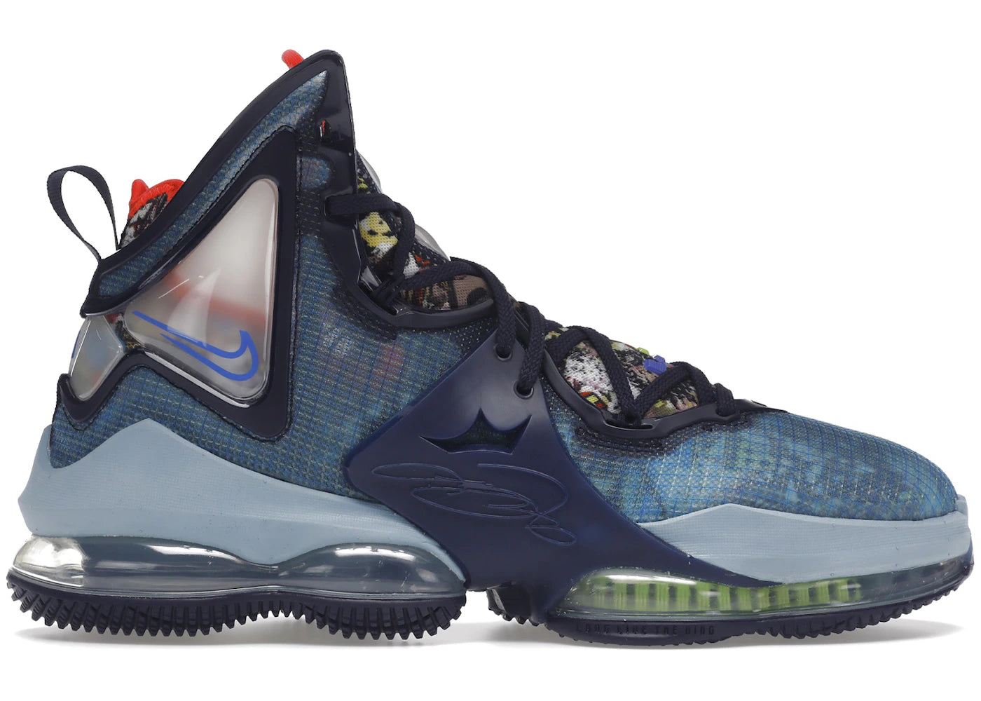 Nike LeBron 19-Fast Food Dutch Blue