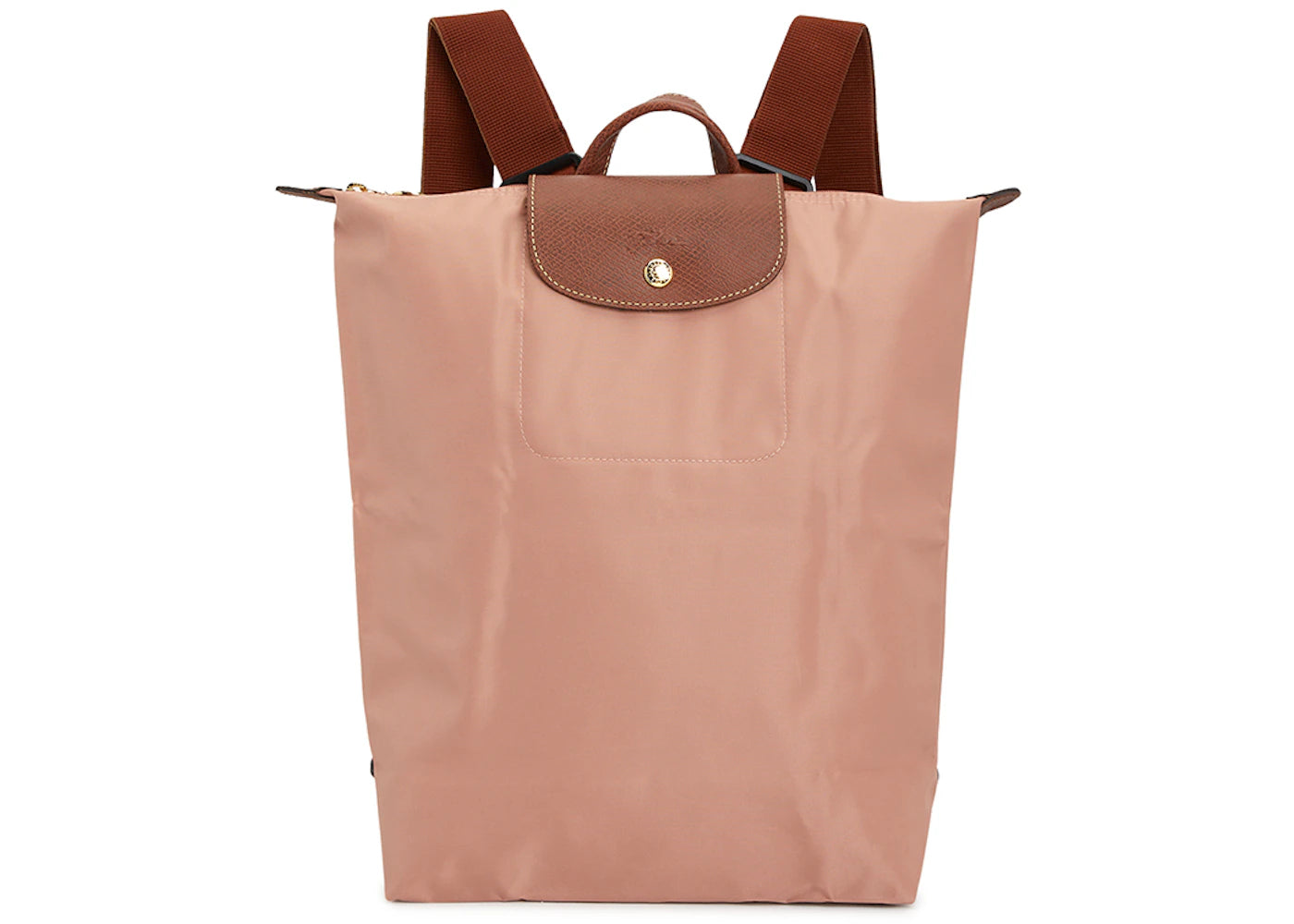 Longchamp Le Pliage Green M Backpack-Indianpink