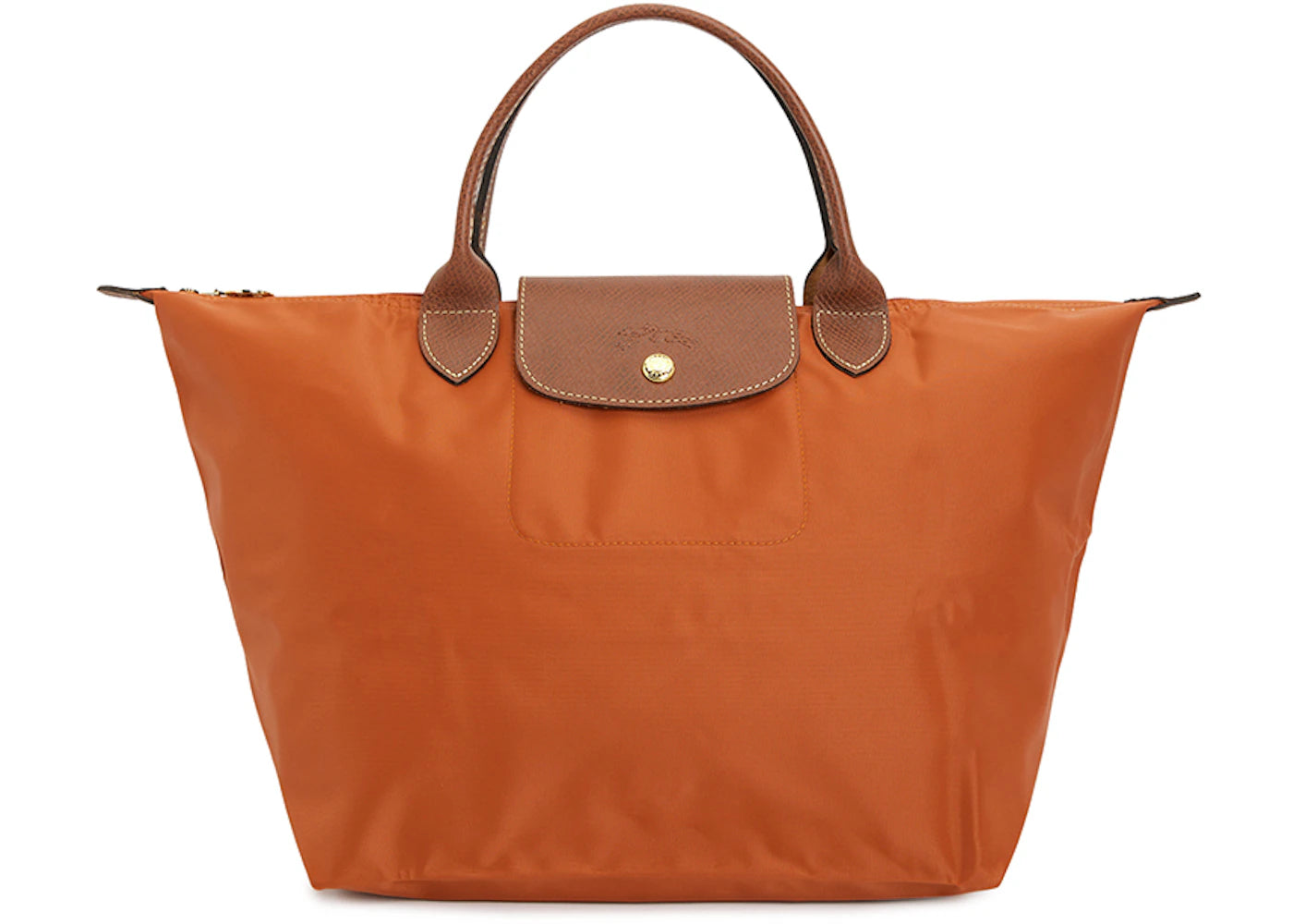 Longchamp Le Pliage M Tote Bag-Orange
