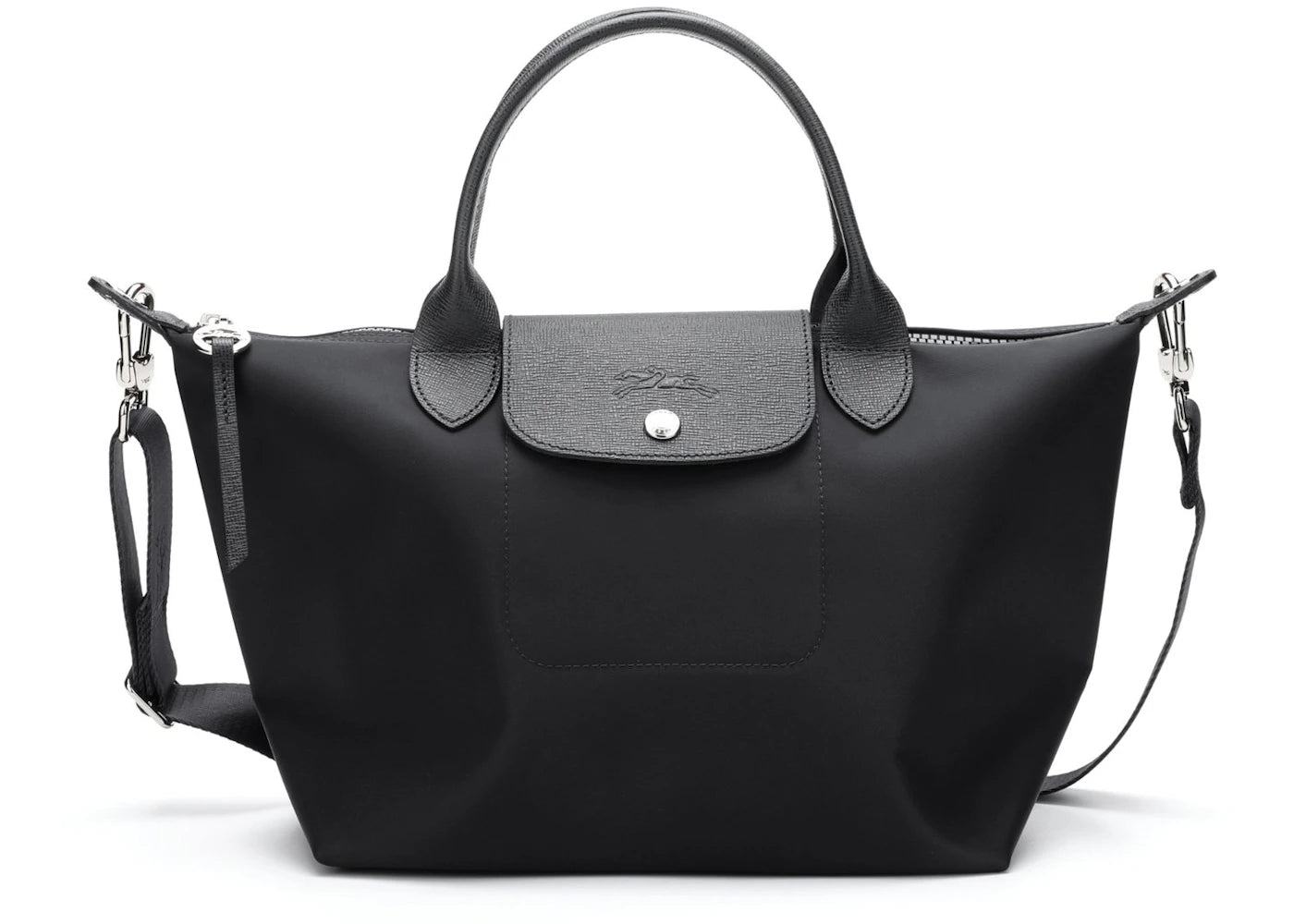 Longchamp Le Pliage Neo Top Handle Bag-M Black
