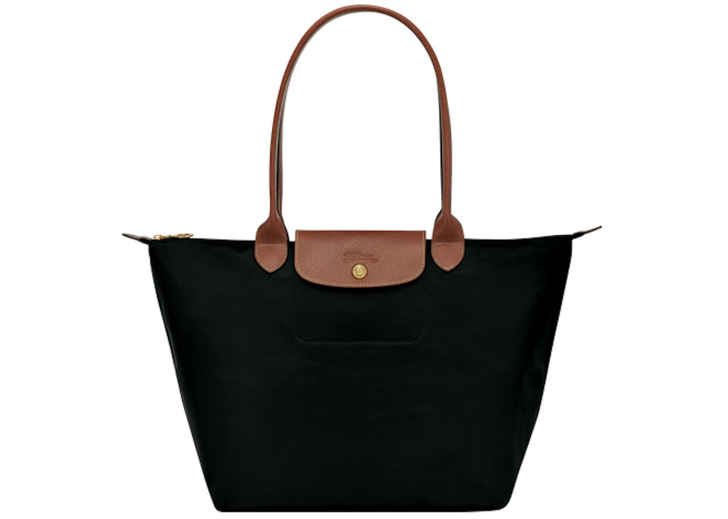 Sac bandoulière Longchamp Le Pliage - L Noir