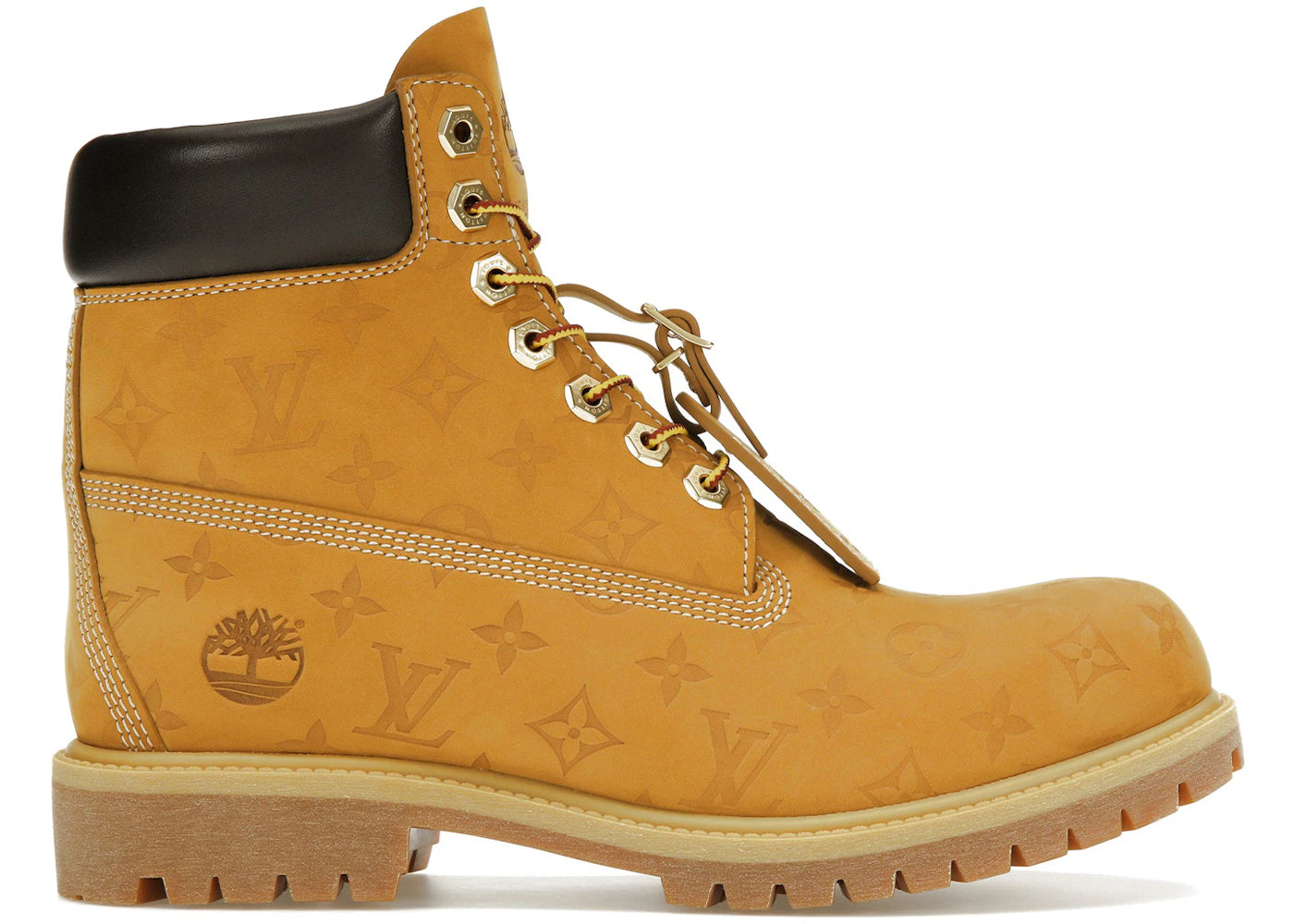 Louis Vuitton Timberland 6" Ankle Boot-Wheat Monogram