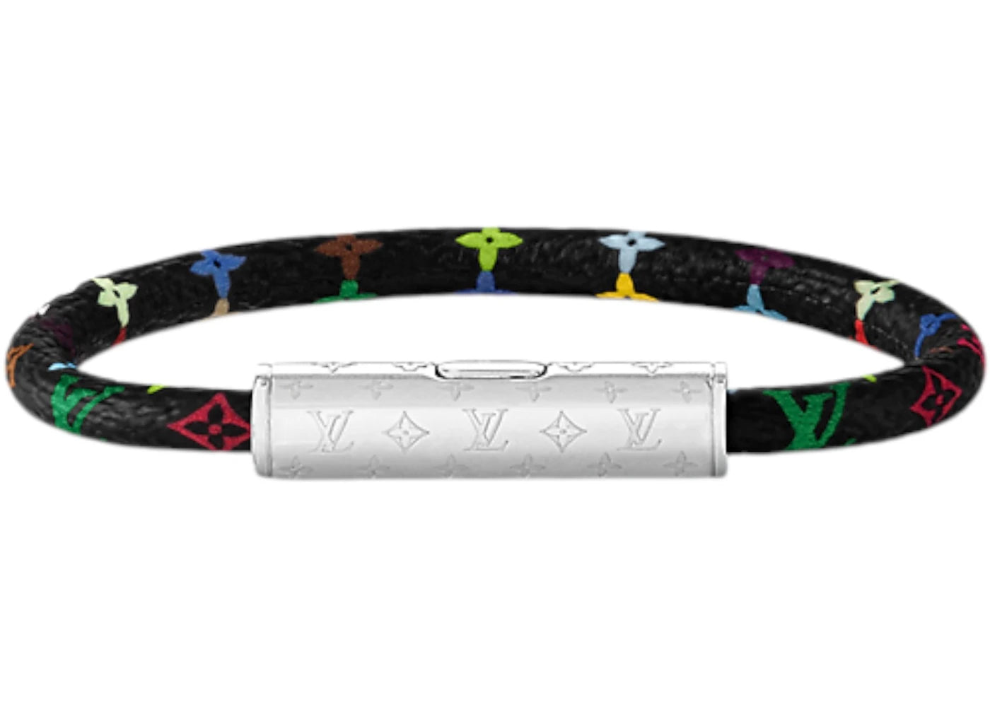 Bracelet Louis Vuitton x Takashi Murakami LV Confidential - Noir Multicolore