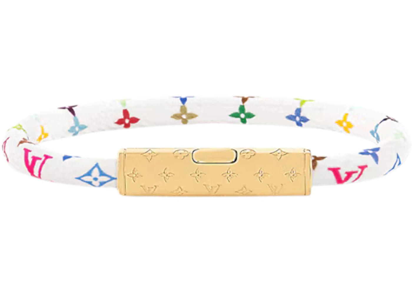 Louis Vuitton x Takashi Murakami LV Confidential Bracelet-White Multicolored