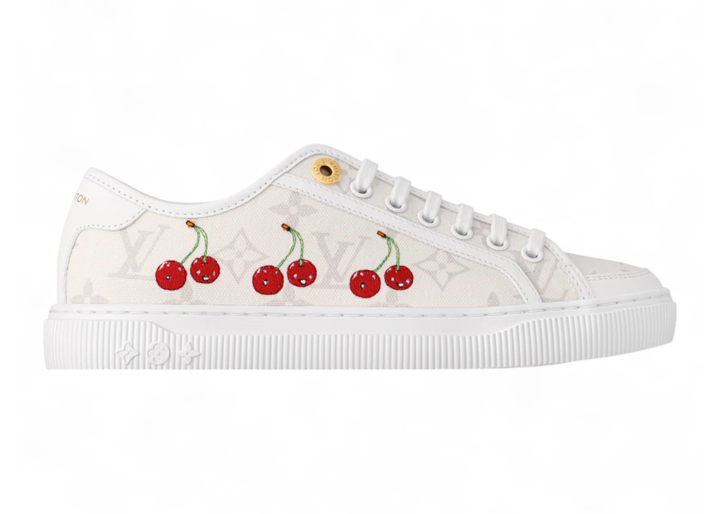 Louis Vuitton Cherry LV Lagoon Sneaker-x Takashi Murakami White